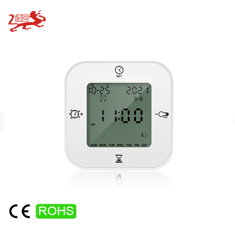 KT-8 四方鐘旋轉(zhuǎn)切換功能室內(nèi)溫濕度計(jì)倒計(jì)時(shí)鐘鬧鐘